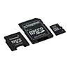 Карта памяти MicroSDHC 4GB Silicon Power Class6 + 2 Adapters (SP004GBSTH006V30)