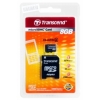 Карта памяти MicroSDHC 8GB Transcend Class2 (TS8GUSDHC2)