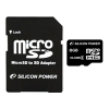 Карта памяти MicroSDHC 8GB Silicon Power Class6 + 1 Adapter (SP008GBSTH006V10-SP)