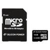 Карта памяти MicroSDHC 16GB Silicon Power Class2 + 1 Adapter (SP016GBSTH002V10-SP)