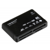 Картридер <AII in 1> USB 2.0 Orient Mini CR-02BR Black (26973)