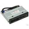 Картридер <All-in-1> USB 2.0 (internal) 3.5" Sema, Black (SFD-321F/TS4UB) + 1 USB порт
