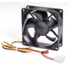 Кулер Glacialtech для корпуса /8025-HDLA1B01/ 8025H00B02/ БОЛЬШАЯ короб/черный/ 80000час/ гидроподшип/80х80х25