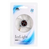 Кулер Glacialtech IceLight LED голубой вентилятор корп/GS8025-B/1700rpm/ритейл/  втулка/80х80х25/19дба/3+4 пин/1.2Вт