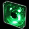 Вентилятор TITAN TFD-12025GT12Z/LD3 800rpm 120x120x25 green (z-axis)