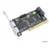 Контроллер ST-Lab A-214 PCI Serial ATA 150MBps 2ext+4int  (SI3114-3) w/ Cable  ret