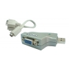 Контроллер ST-Lab U360 ADAPTER  USB TO RS-232 COM SERIAL 2 PORTS ,Retail