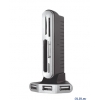 Картридер USB 2.0 Konoos UK-11 + HUB 3 порта, (5 слотов для карт памяти - MiniSD/SD/MMC/SDHC/MS/MicroSD/M2/XD/CF/MD)