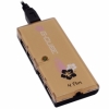 Концентратор A4-GUA-54GA  4xUSB 2.0  Golden  Aloha