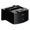 Мобил рек ViPower VP-89218H2-0-E (SD4), 4xUSB2.0 - хаб, карт-ридер для CF/SD/MS/XD/MMC, USB 2.0, пластик, черная