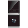 Корпус 3Cott 2111b Black-Silver ATX 350W USB/Audio