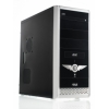 Корпус Vento (Asus) TA 851, ATX 450/500W (ном./макс.), Black/Silver, 2*USB 2.0 /Audio/Fan 8см
