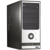 Корпус Vento (Asus) TA 881, ATX 450/500W (ном./макс.), Black/Silver, 2*USB 2.0 /Audio/Fan 8см