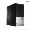 Корпус Vento (Asus) TA 8G1, ATX 450/500W (ном./макс.), Black/Silver, 2*USB 2.0 /Audio/Fan 8см