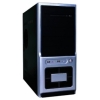 Корпус H-214 Black-Silver 350W 20+4pin SATA USB/Audio