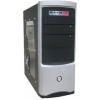 Корпус H-216 Black-Silver 350W 20+4pin SATA USB/Audio