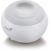 Колонки Genius SP-i160, 2W, портативные, для ноутбука, iPod, MP3/MP4 и комьютера,  White