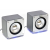 Колонки Dialog Colibri AC-03SU Silver,6W RMS-2.0,USB