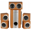 Колонки Sven HT-435  5х15 +35 Вт (RMS) Cherry