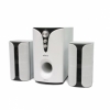 Колонки TopDevice TDE 273/2.1, корпус (SW & Sat) - дерево  Black-Silver