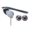 Наушники SONY  MDR-G64SL S  Серия Street с нашейной дужкой, сменные накладки, цвет - фиолетовый/серебро, НЧ прорези, позолоченный штекер, односторонни