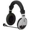 Гарнитура SVEN AP-875 black-silver с регулятором громкости (SV-0410875)