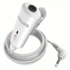 Переходник+Микрофон  Philips  SHH 1111WN   3.5 мм- 2.5 мм Jack   1м