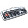 Клавиатура A4Tech KB-28G, Silver, USB , игр мультифункц