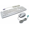 Клав.+ Мышь Genius KB C100   (KB06XE и мышь NetScroll Eye, white) brown box