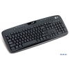 Клавиатура Genius KB220e USB Multimedia,  12 горячих клавишей, влагоустойчивая, black
