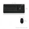 Клавиатура + Мышь Microsoft Wireless Desktop 3000 USB BlueTrack (MFC-00019) Black Retail