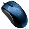 Мышь Genius Navigator 320 (3 кнопки), оптическая, 1200 dpi, mini, USB, blue