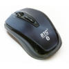 Мышь BTC M988TBL, черно-синяя, лазерная, bluetooth, 1600dpi, 5 кнопок, беспроводная