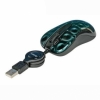 Мышь A4-Tech  X6-60MD-2, объёмн.рисунок , USB, мини, лазер,  колесо-кнопка, кн. 2хКлик,1000dpi