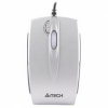 Мышь A4 tech K4-59MD-2  серая матовая USB  мини  800dpi
