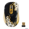 Мини-мышь A4-G7A-60SS, мини, 2.4ГГц, USB, рисунок-  "Golden Sunset" ,коллекция - Aloha Collection беспроводная