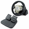 Руль Genius TwinWheel F1, mini, с педалями, для PC, PlayStation2,  с виброотдачей