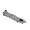 Сетевой фильтр Buro 600A-5M 5м (6 розеток) белый