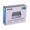 Коммутатор D-Link DES-1005D/O2B Неуправляемый коммутатор с 5 портами 10/100BASE-TX  в металлическом корпусе