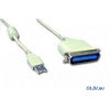 Кабель-адаптер USB AM <-> LPT C36m Gembird 1.8м CUM-360, блистер