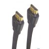 Кабель Belsis HDMI вилка - HDMI вилка ПЛОСКИЙ, длина 2м, пакет, BW3304