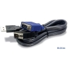 Кабель для КВМ Trendnet TK-CU10  USB KVM кабель (3,0 м)