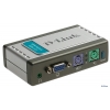 KVM-переключатель D-Link KVM-121/B1A 2-портовый KVM-переключатель с портами VGA и PS/2