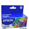 Картридж Epson Original Т037040 (цвет.) /для Stylus С42/ (C13T03704010)