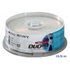 Диски DVD+R 4.7Gb Sony 16x  25 шт  Cake Box
