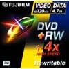 Диски  FUJI DVD+RW 4,7 GB 8x Jewel