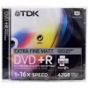 Диск   DVD+R 4.7Gb TDK 16x  Slim printable