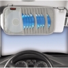 Портмоне Sun Visor Case, 10 CDs, silver  Hama H-17340