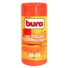 Чистящие салфетки BURO BU-Tmix (универсальные) Туба 65 влажных и 65 сухих
