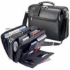 Сумка Sumdex GLN-112 Bantam Brief Plus (15.4") (натуральная кожа, чёрная, 40.48 х 30.36 х 12.6 см)